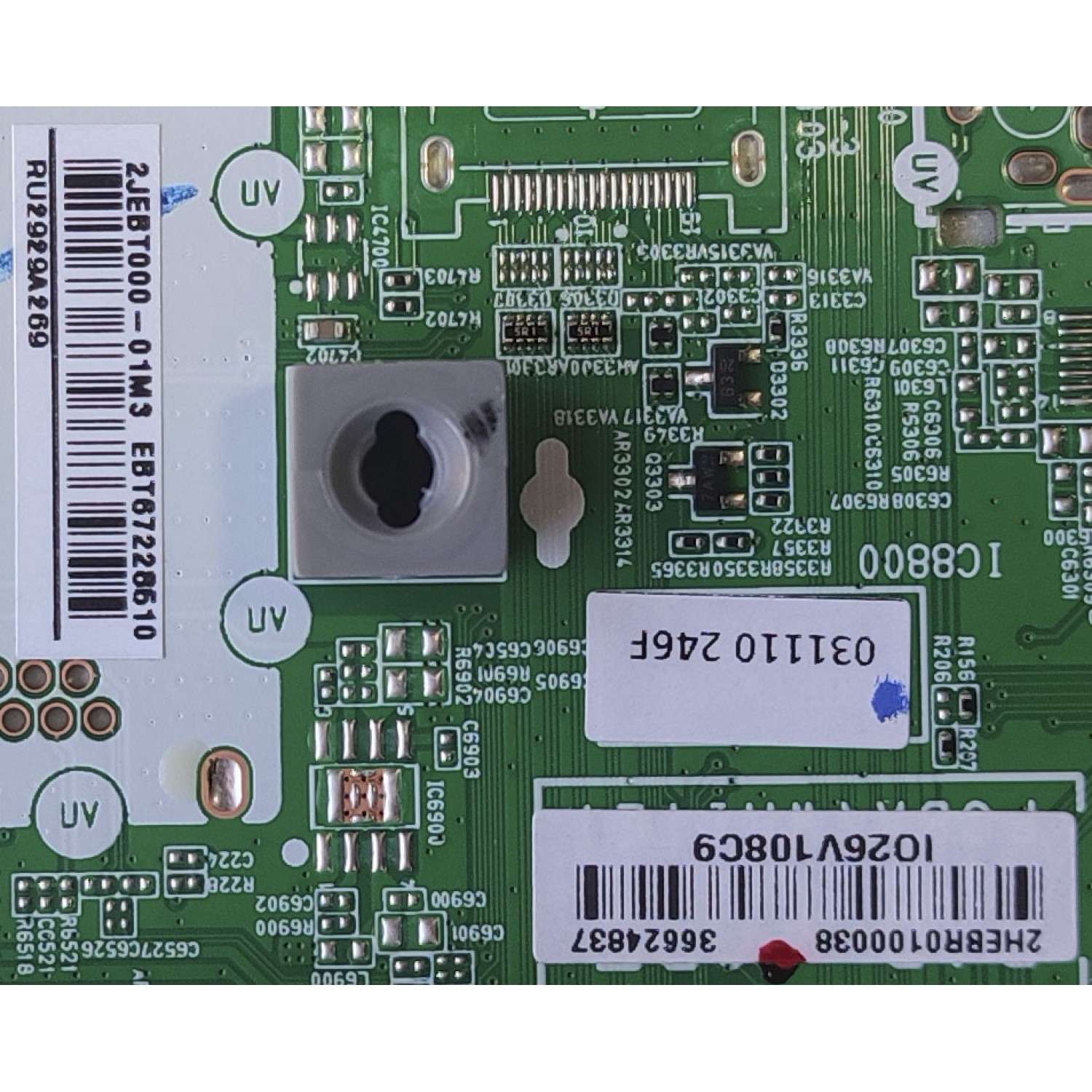 MAIN PARA TV LG / NUMERO DE PARTE EBT67228510 / EAX69581205(1.0) / 36624837 / PANEL NC650TQG-ABKH6 / DISPLAY HV650QUN-F7D / MODELO 65UQ8000AUB.AUSFLKR	 - Imagen 3